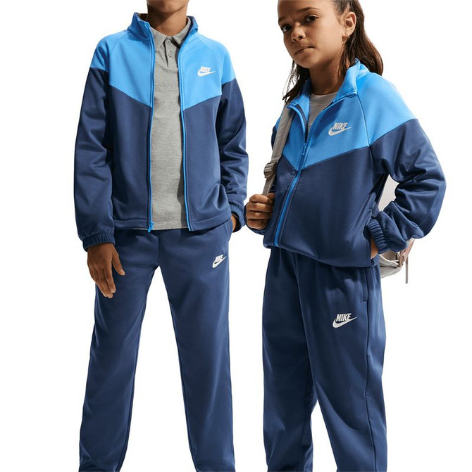 Nike Sportswear Boys Tracksuit - Mystic Navy/University Blue/White - 3