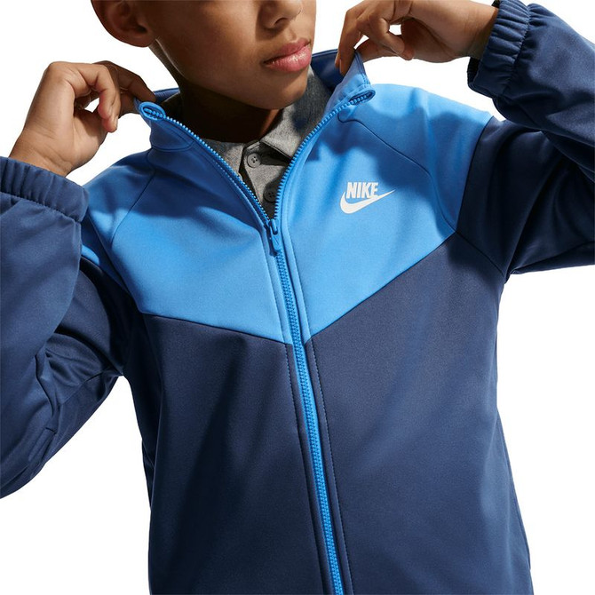 Nike Sportswear Boys Tracksuit - Mystic Navy/University Blue/White - 7