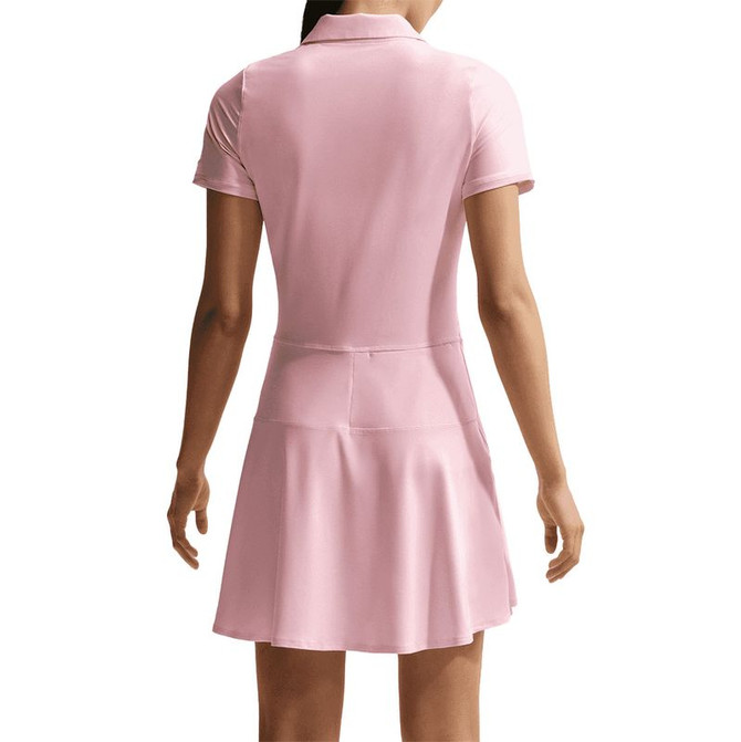 Nike Victory Polo Dress - Pink Foam/White - 2