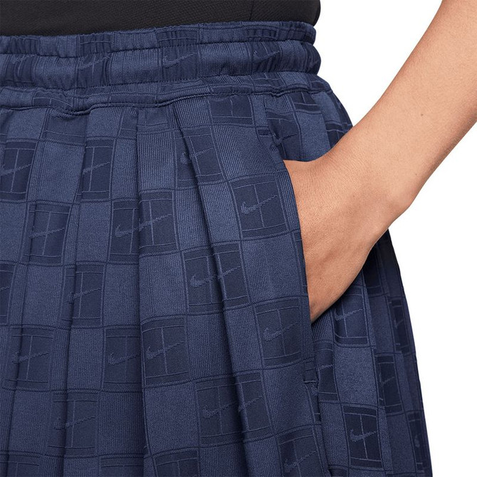 Nike Court Collection High Waist Short - Midnight Navy - 4