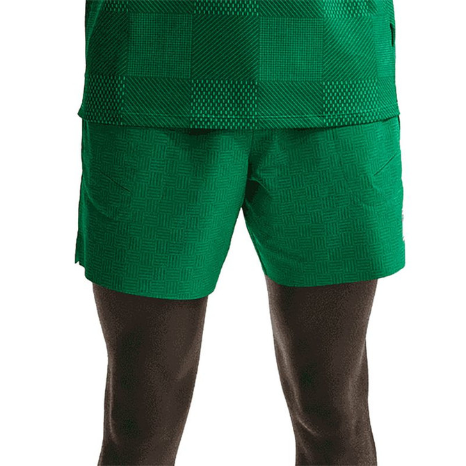 Nike Court Printed 6 inch Advantage Short - Malachite/White - 5