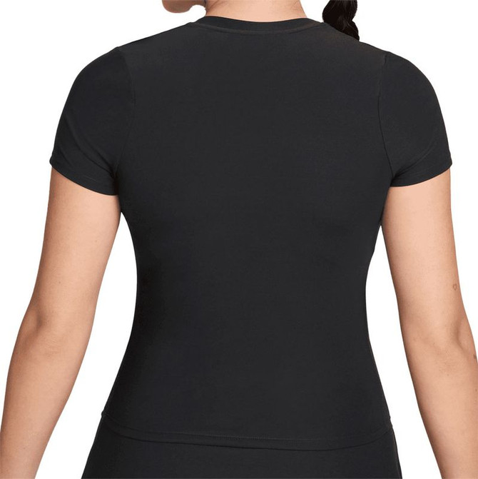 Nike Victory Short Sleeve Top - Black/White - 2