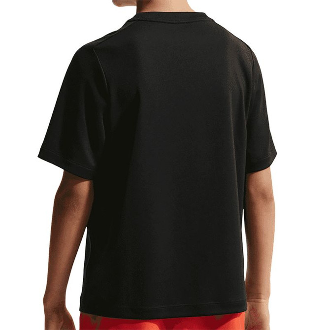 Nike Dri Fit Boys Graphic Tee - Black/White - 2