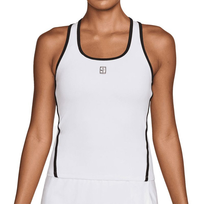 Nike Advantage Novelty Tank Top - White/Black