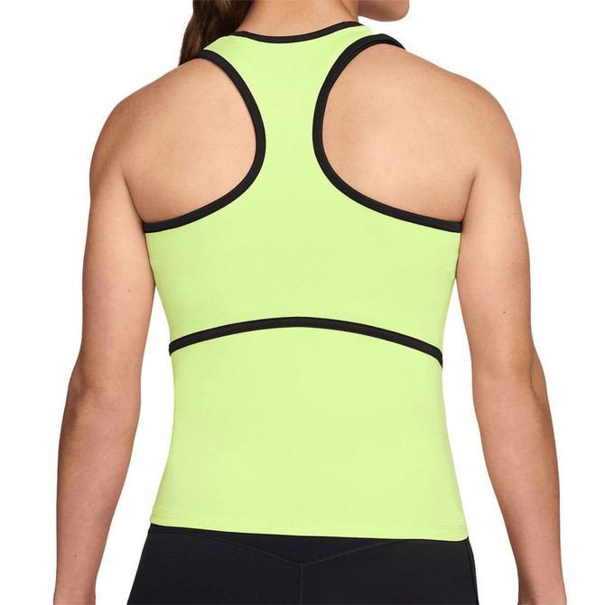 Nike Advantage Novelty Tank Top - Light Lemon Twist/Black - 2