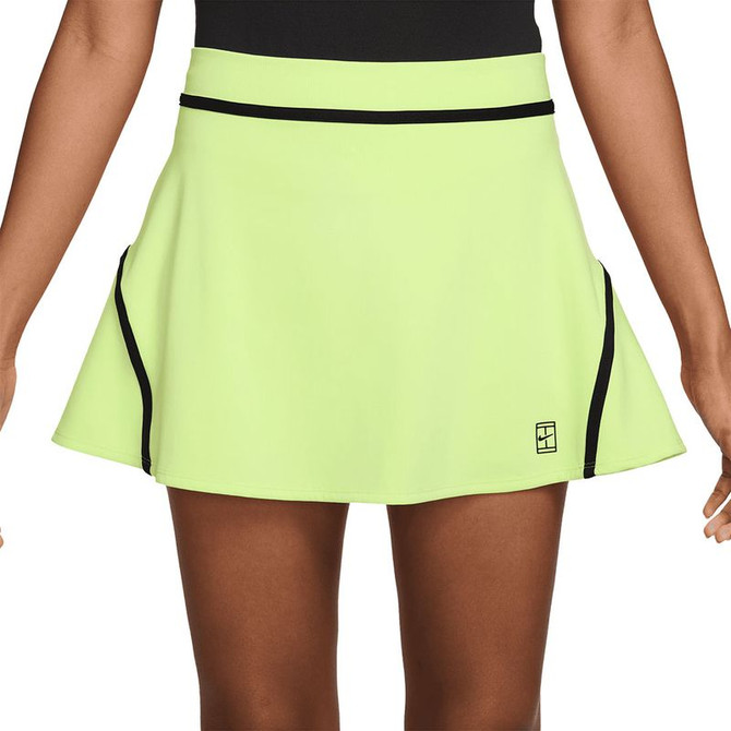 Nike Advantage Novelty Skirt - Light Lemon Twist/Black