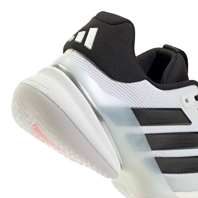 adidas Barricade 14 Mens Tennis Shoe - White/Core Black/Lucid Red - 8