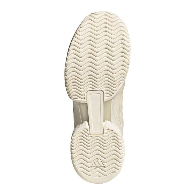 adidas Avaluxe Womens Tennis Shoe - Chalk White/Ice Gold Metallic/Zero Metallic - 2