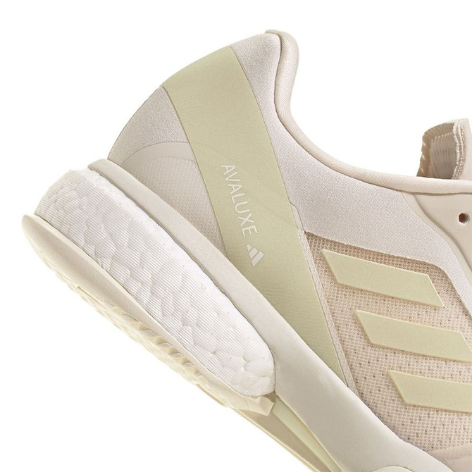 adidas Avaluxe Womens Tennis Shoe - Chalk White/Ice Gold Metallic/Zero Metallic - 8