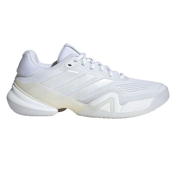 adidas Barricade 14 Womens Tennis Shoe - White/Zero Metallic/White