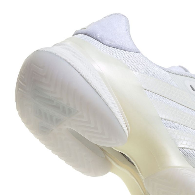 adidas Barricade 14 Womens Tennis Shoe - White/Zero Metallic/White - 7