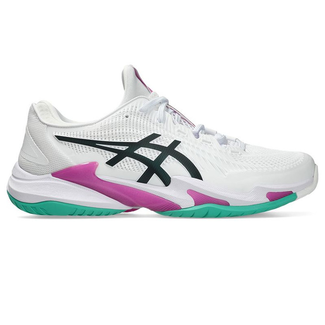Asics Court FF 3 Mens Tennis Shoe - White/Digital Sakura