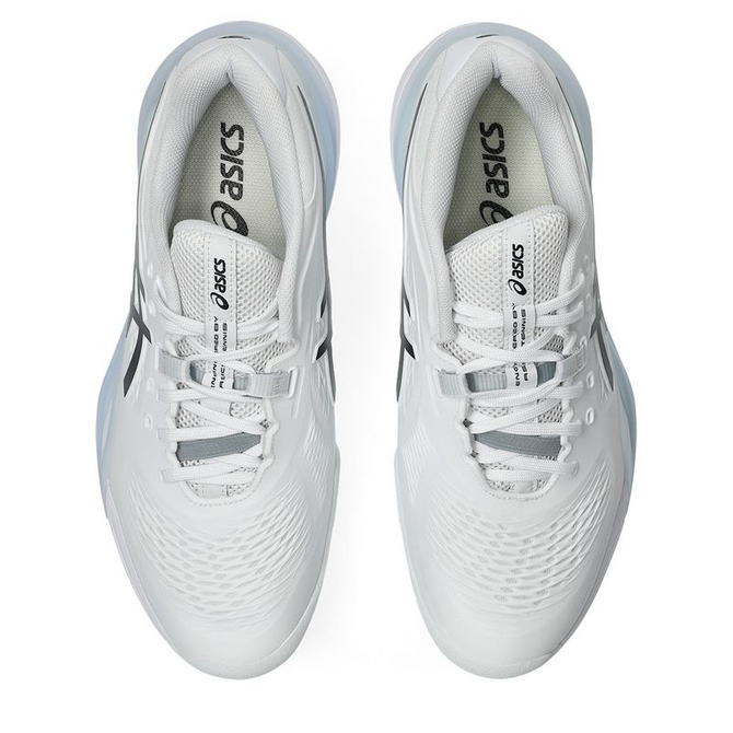 Asics Gel Resolution X Mens Wide (2E) Tennis Shoe - White/Black
