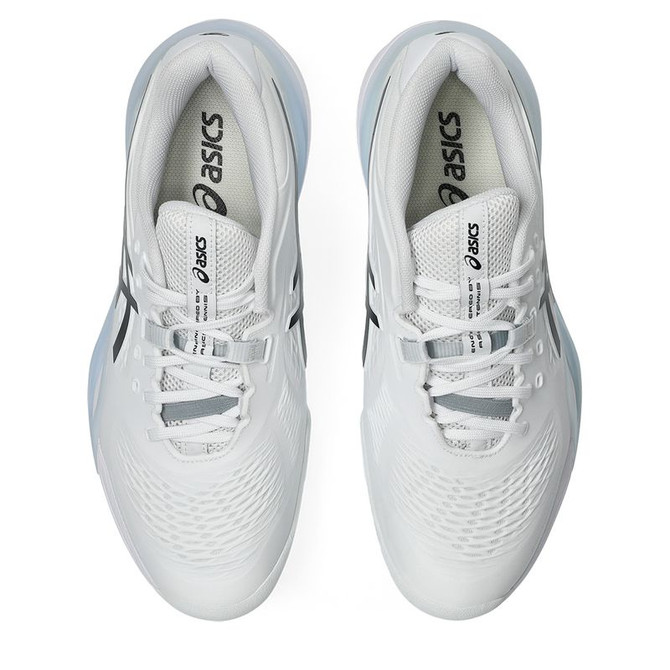 Asics Gel Resolution X Mens Wide (2E) Tennis Shoe - White/Black - 7