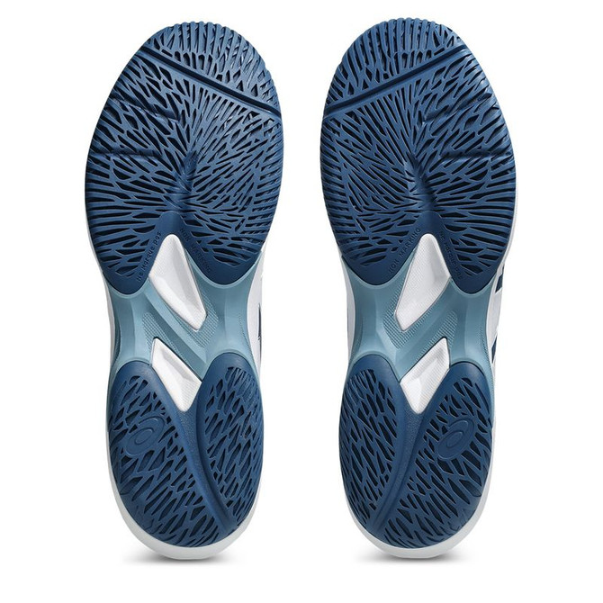Asics Gel Game FF Mens Pickleball Shoe - White/Twilight Blue - 2