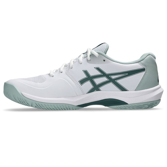 Asics Gel Game FF Mens Tennis Shoe - White/Dark Neptune - 3