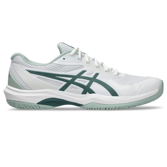 Asics Gel Game FF Mens Tennis Shoe - White/Dark Neptune - 7