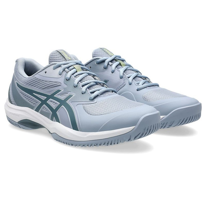 Asics Gel Game FF Mens Tennis Shoe - Grey Blue/Ironclad - 4