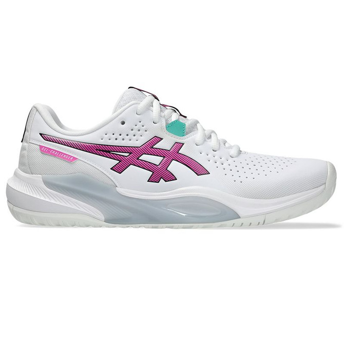 Asics Gel Challenger 15 Mens Tennis Shoe - White/Digital Sakura