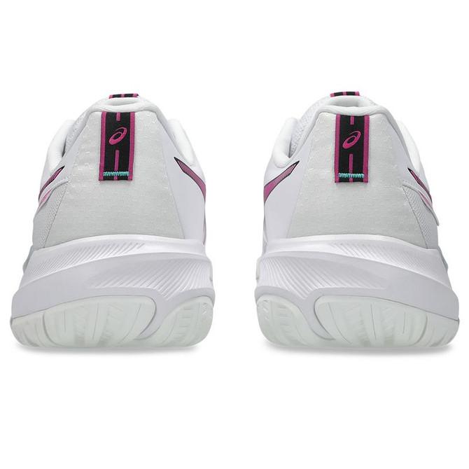 Asics Gel Challenger 15 Mens Tennis Shoe - White/Digital Sakura - 5