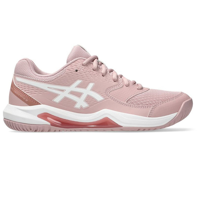 Asics Gel Dedicate 8 Womens Wide (D) Tennis Shoe - Morganite/White