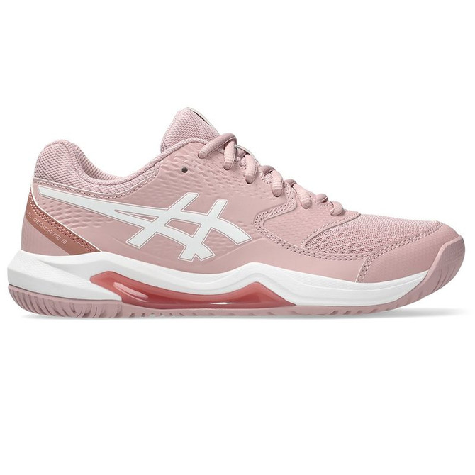 Asics Gel Dedicate 8 Womens Tennis Shoe - Morganite/White