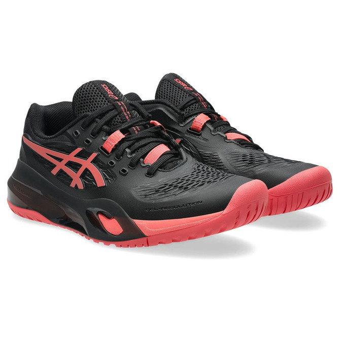 Asics Gel Resolution X LTD Womens Tennis Shoe - Black/Sienna - 4