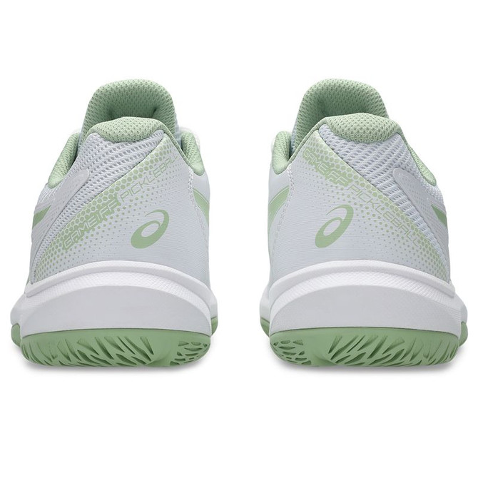 Asics Gel Game FF Womens Pickleball Shoe - White/Jade - 5