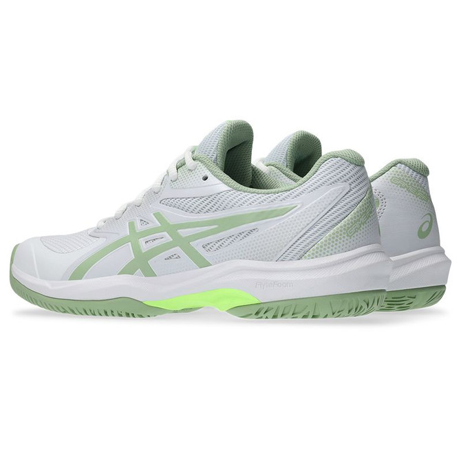 Asics Gel Game FF Womens Pickleball Shoe - White/Jade - 7