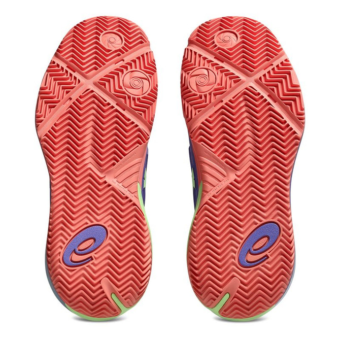 Asics Gel Resolution X Womens Padel Shoe - Amethyst/Illuminate Green - Final Sale - 2