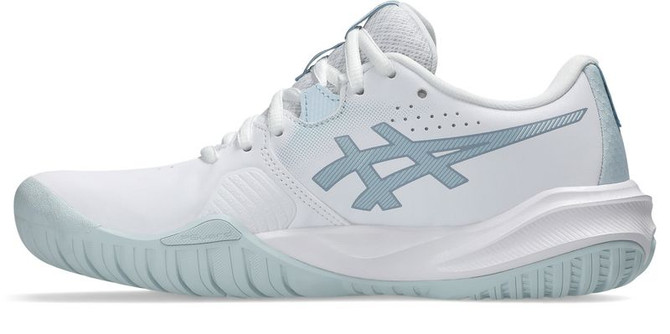 Asics Gel Challenger 15 Womens Tennis Shoe - White/Sky - 3