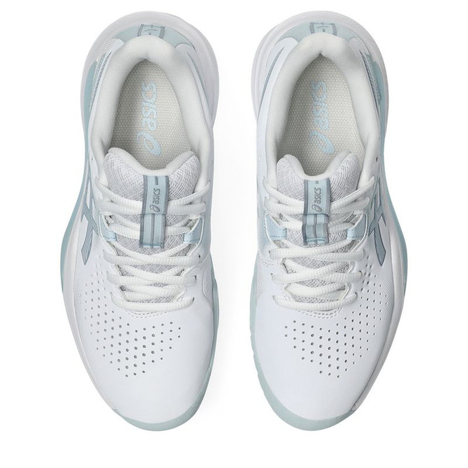 Asics Gel Challenger 15 Womens Tennis Shoe - White/Sky - 6