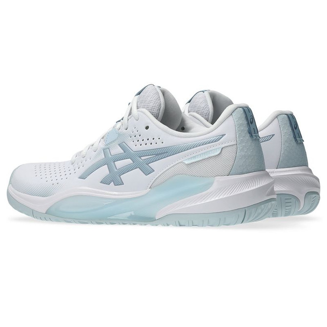 Asics Gel Challenger 15 Womens Tennis Shoe - White/Sky - 7