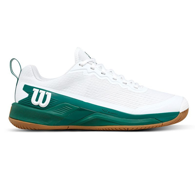 Wilson Rush Pro 4.5 Mens Tennis Shoe - White/Evergreen