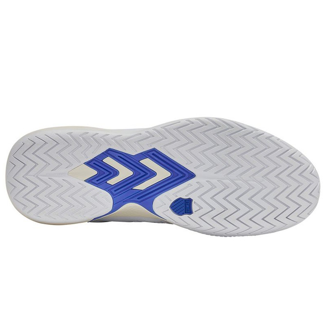 K Swiss Ultra Court Mens Pickleball Shoe - White/Dazzling Blue/Egret - 2