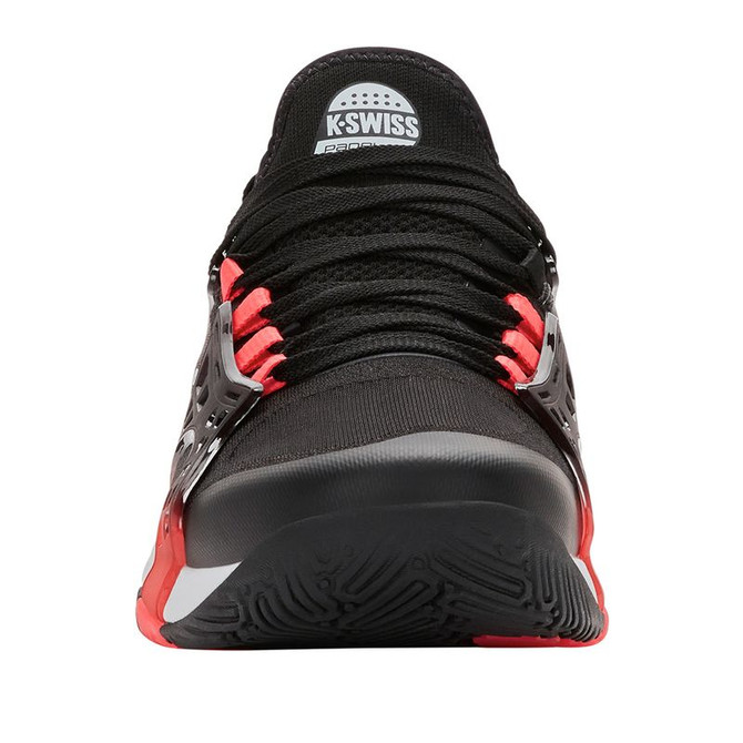 K Swiss K-Frame Mens Padel Shoe - Black/Micro Chip/Neon Lava - 5