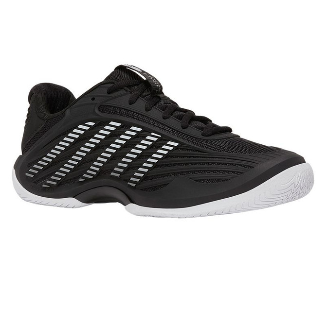 K Swiss Hypercourt Express 3 Mens Tennis Shoe - Black/White - 4