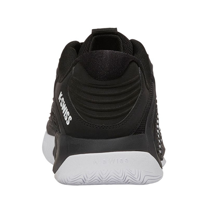 K Swiss Hypercourt Express 3 Mens Tennis Shoe - Black/White - 6