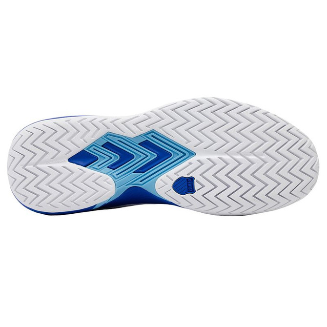 K Swiss Ultrashot Light Mens Tennis Shoe - White/Dazzling Blue/Baltic Sea - 2