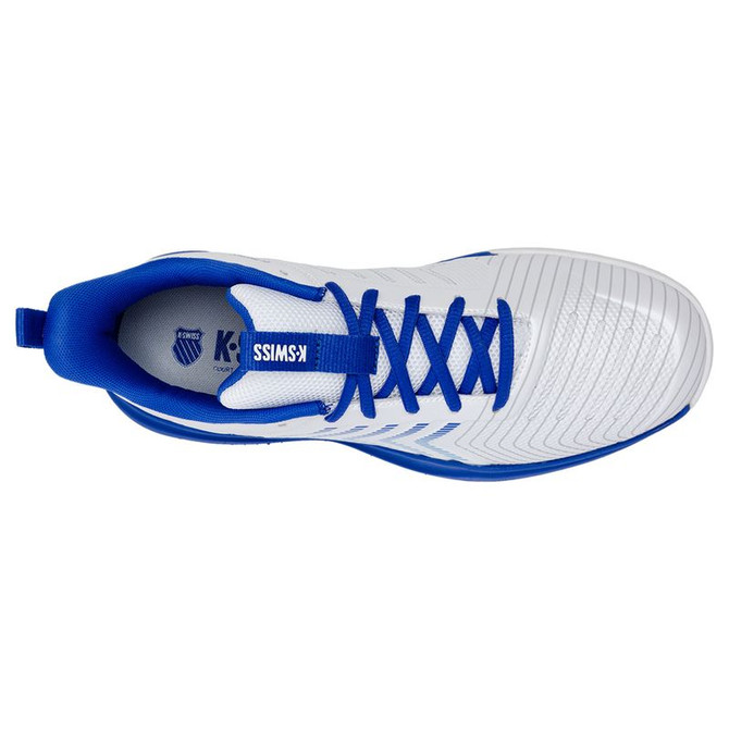 K Swiss Ultrashot Light Mens Tennis Shoe - White/Dazzling Blue/Baltic Sea - 7