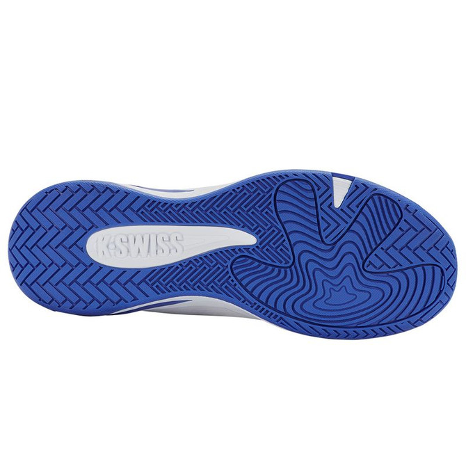 K Swiss K-Frame Mens Pickleball Shoe - White/Dazzling Blue - 2