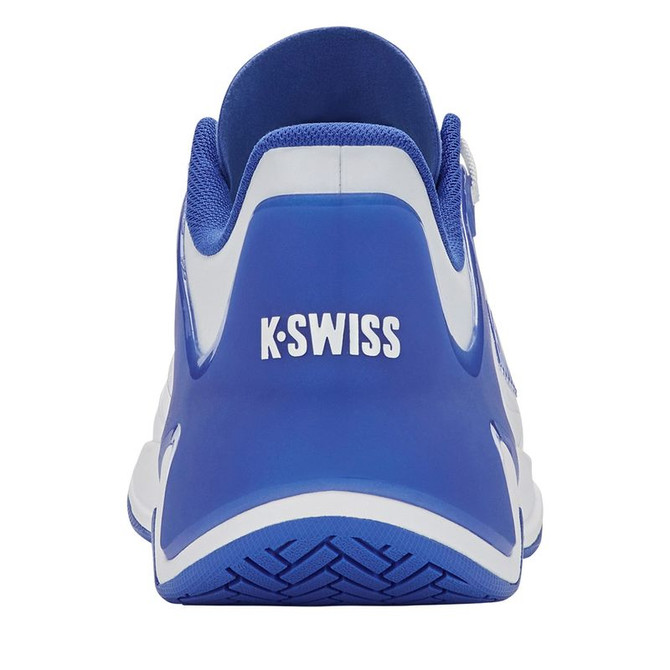 K Swiss K-Frame Mens Pickleball Shoe - White/Dazzling Blue - 6