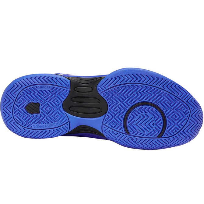 K Swiss Hypercourt Express 3 Junior Tennis Shoe - Dazzling Blue/Black/White - 2