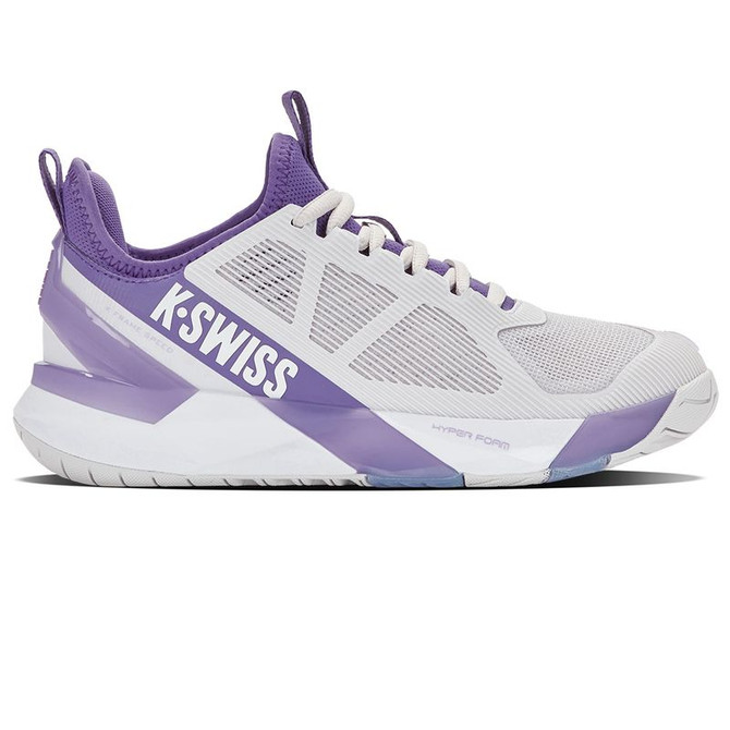 K Swiss K-Frame Speed Womens Tennis Shoe - Nimbus Cloud/White/Purple Haze