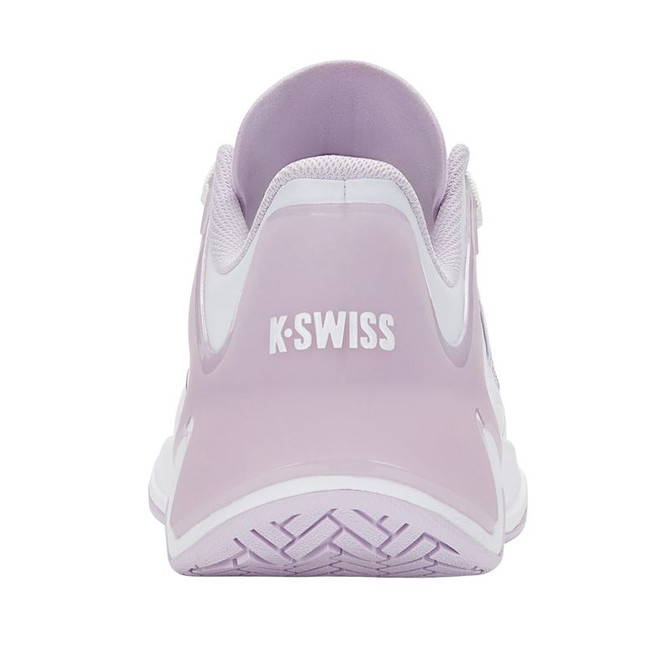 K Swiss K-Frame Speed Womens Pickleball Shoe - White/Orchid Hush/Purple Haze - 6