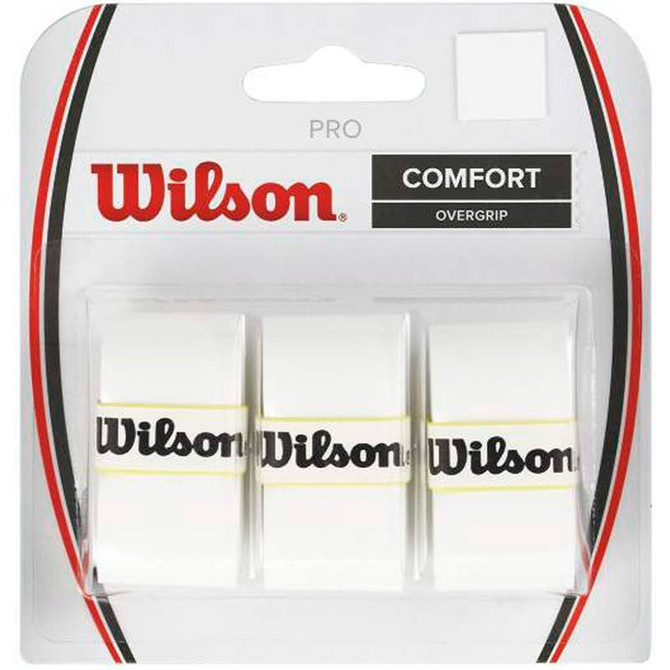 Wilson Pro Overgrip (3 pack) - White, Pink, Green