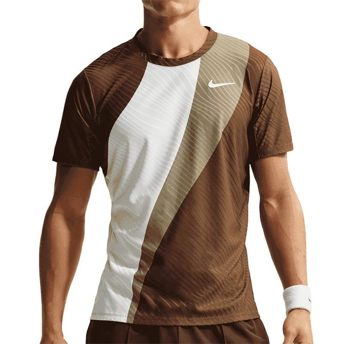 Nike Court Advantage Slam Crew - Sail/Dark Hazel/White