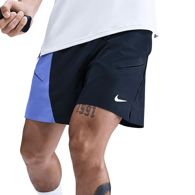 Nike Court Advantage Slam Short - Dark Obsidian/Sapphire/White - Final Sale - 4