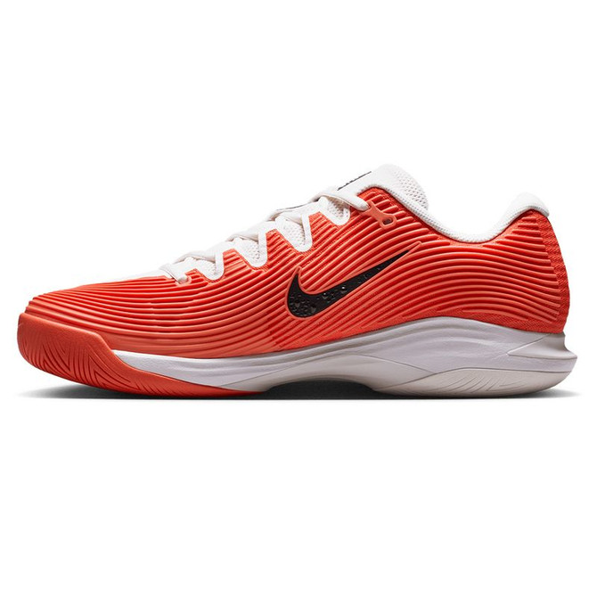 Nike Zoom Vapor 12 Premium Mens Tennis Shoe - Sail/Black/Turf Orange/Blue - 9