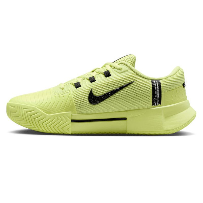 Nike Zoom GP Challenge 1.5 Premium Womens Tennis Shoe - Lt Lemon/Black/Blue Ribbon - 3